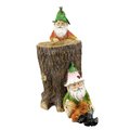 Red Carpet Studios Gnome Tree Stump Planter 20515